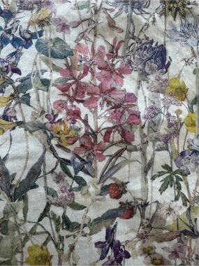 Rare Drake’s London Floral Button Front Shirt, Size 14